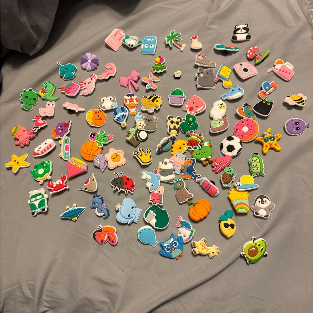 Colorful Kids Croc Charms